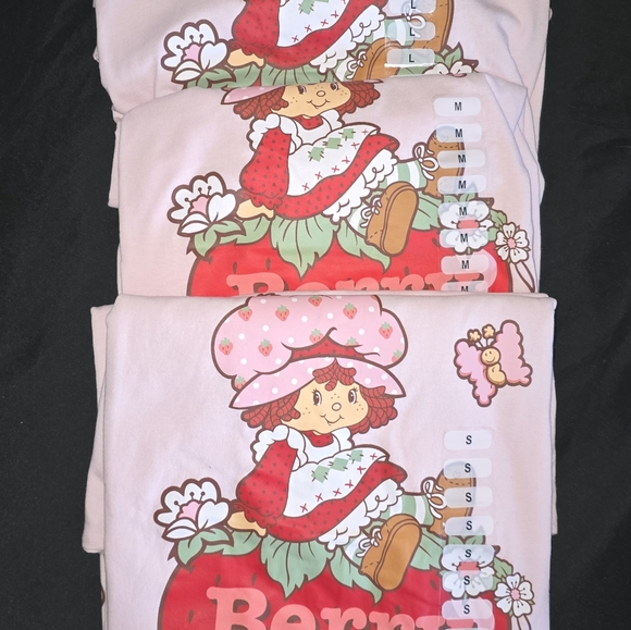 The World of Strawberry🍓Shortcake🍰 SS Tee🍓 NWT 'Vintage' Depiction of 🍓🍰XL - Picture 7 of 16